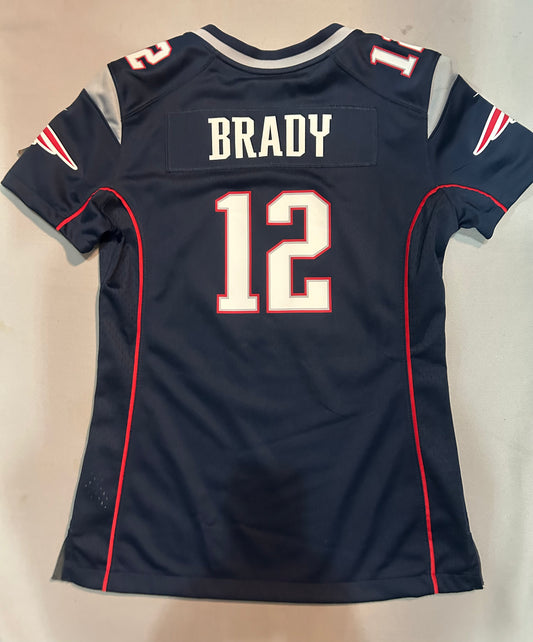 New England Patriots NFL Nike #12 Tom Brady Women Jersey