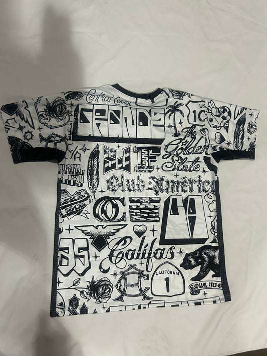 CLUB America Soccer Team Mens Replica Jersey