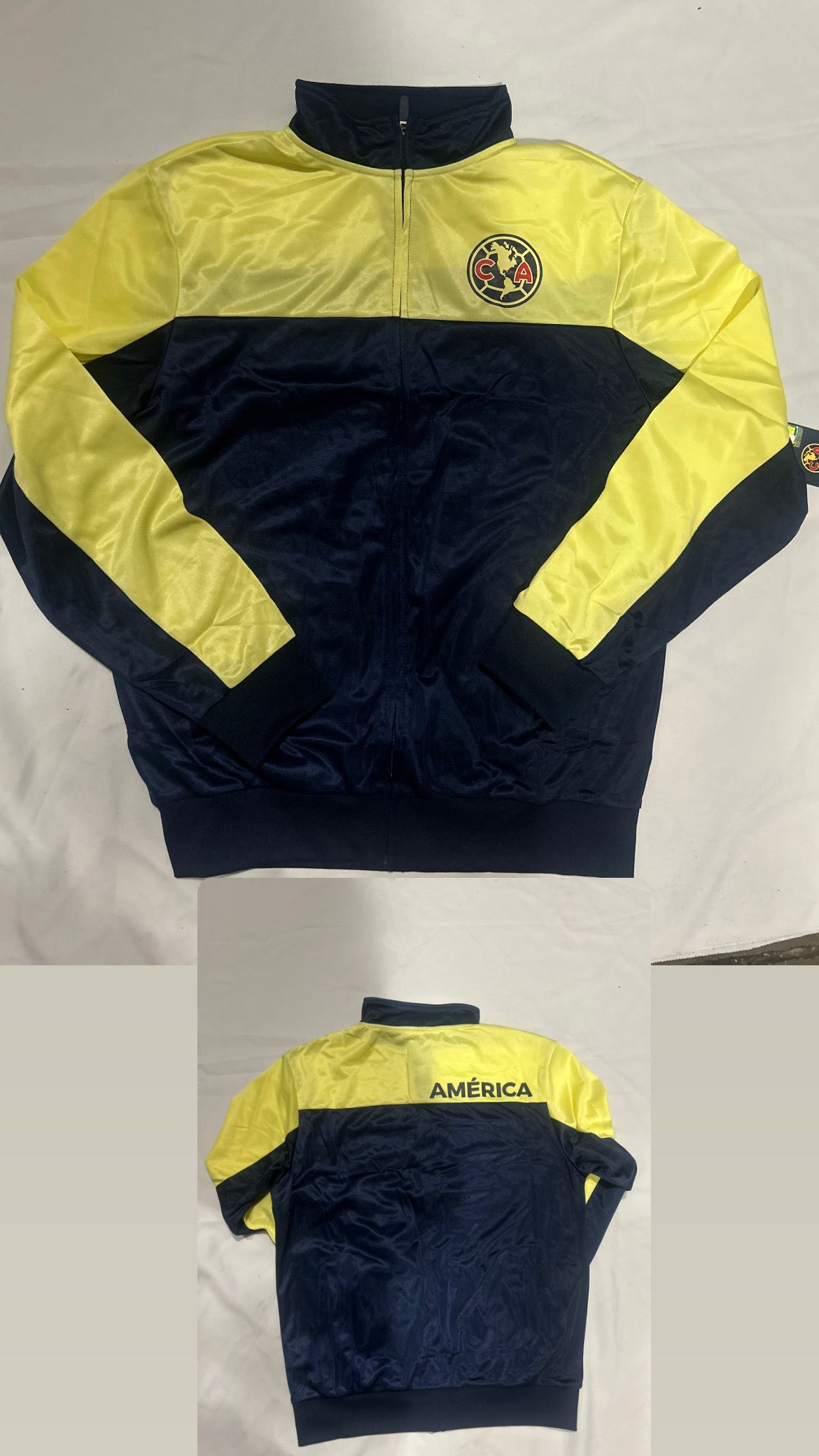 CLUB America Soccer Team Mens Pull Over Jacket