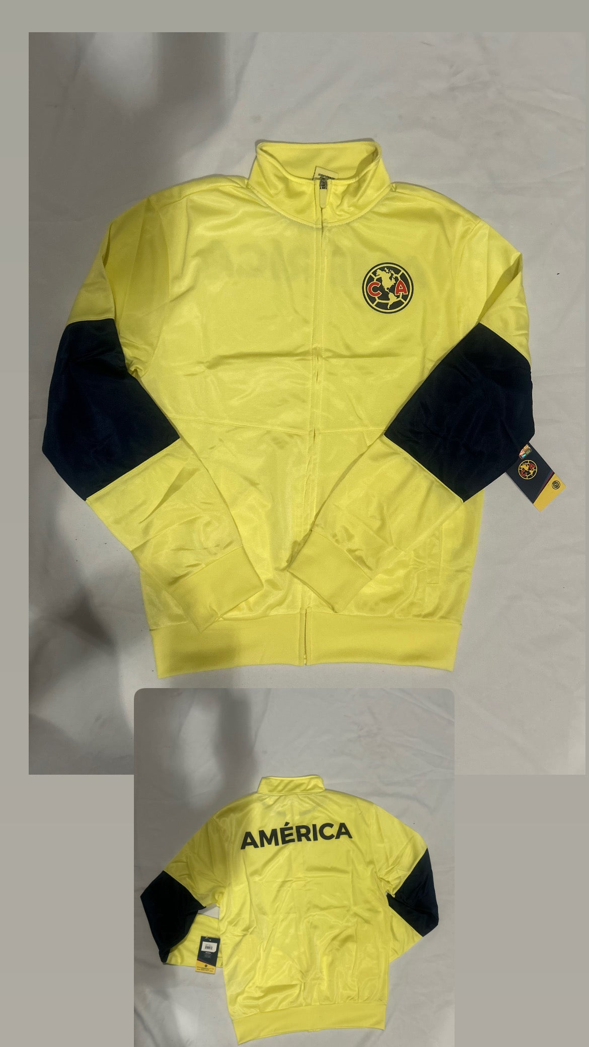 CLUB America Soccer Team Men’s Pull Over Zipper Jacket