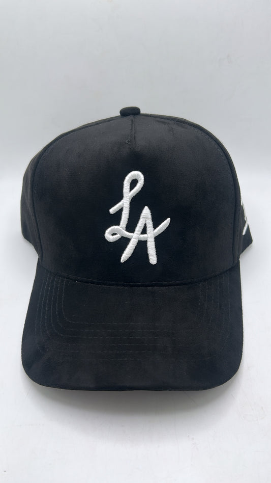 Los Angeles JSW Private Label Black A-Frame Snapback Hat