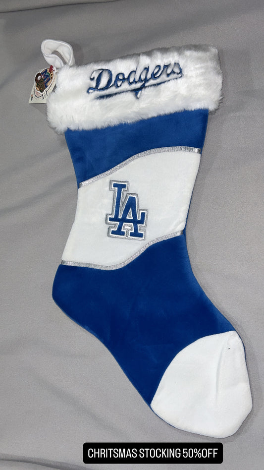 Los Angeles Dodgers MLB Christmas Stocking