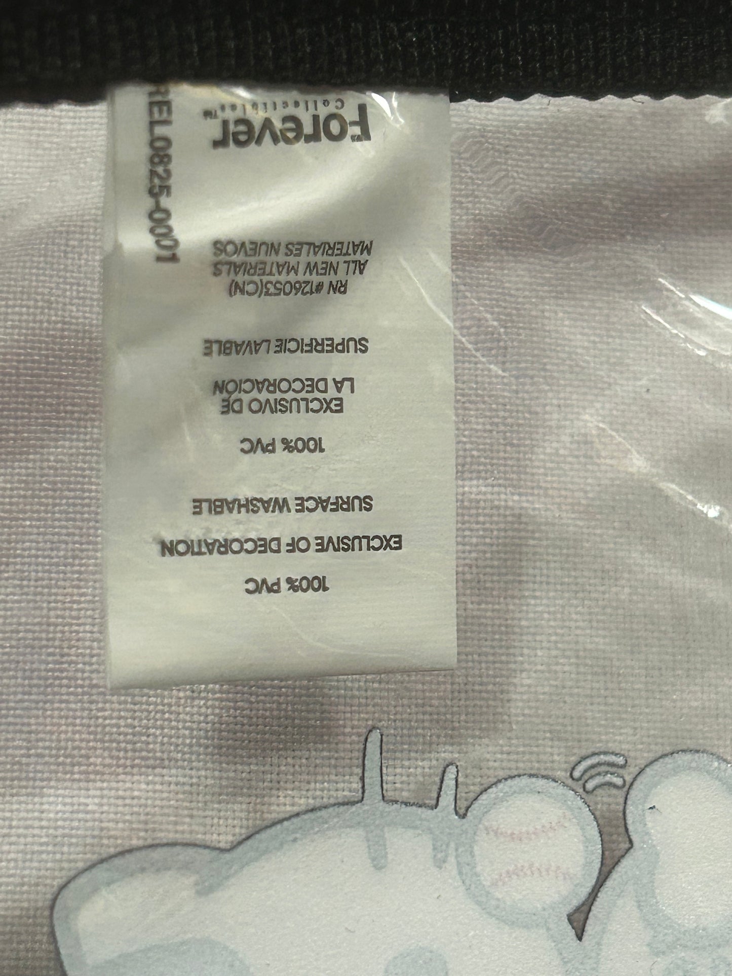 Los Angeles Dodgers MLB Genuine Merchandise FOCO Clear Crossbody Tote Bag Hello Kitty