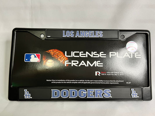 Los Angeles Dodgers MLB
Black Metal Chrome License Plate