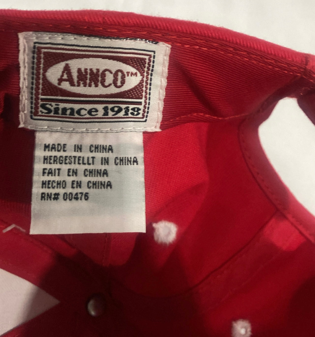 Los Angeles Dodgers Adjustable Kids Cap White LA Sign