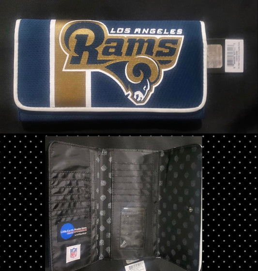 Los Angeles Rams NFL Women's Tri-Fold Wallet