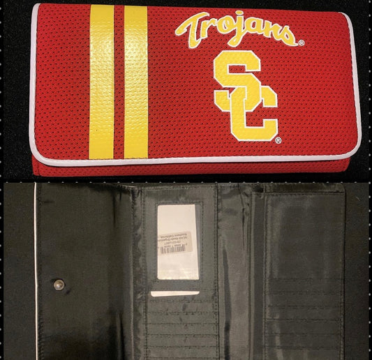 USC Trojans 4X8” Women's Tri-Fold Wallet