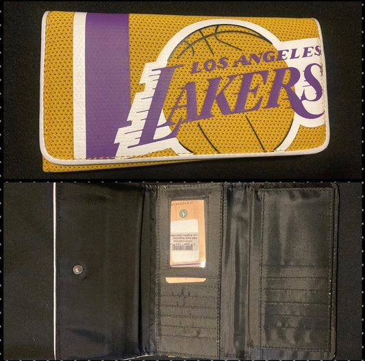 Los Angeles Lakers NBA Women's Tri-Fold Wallet