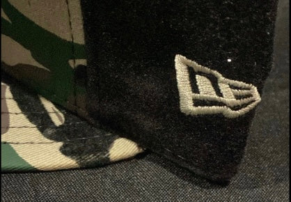 New York Yankees MLB New Era 59Fifty Black Camouflage Fitted Hat