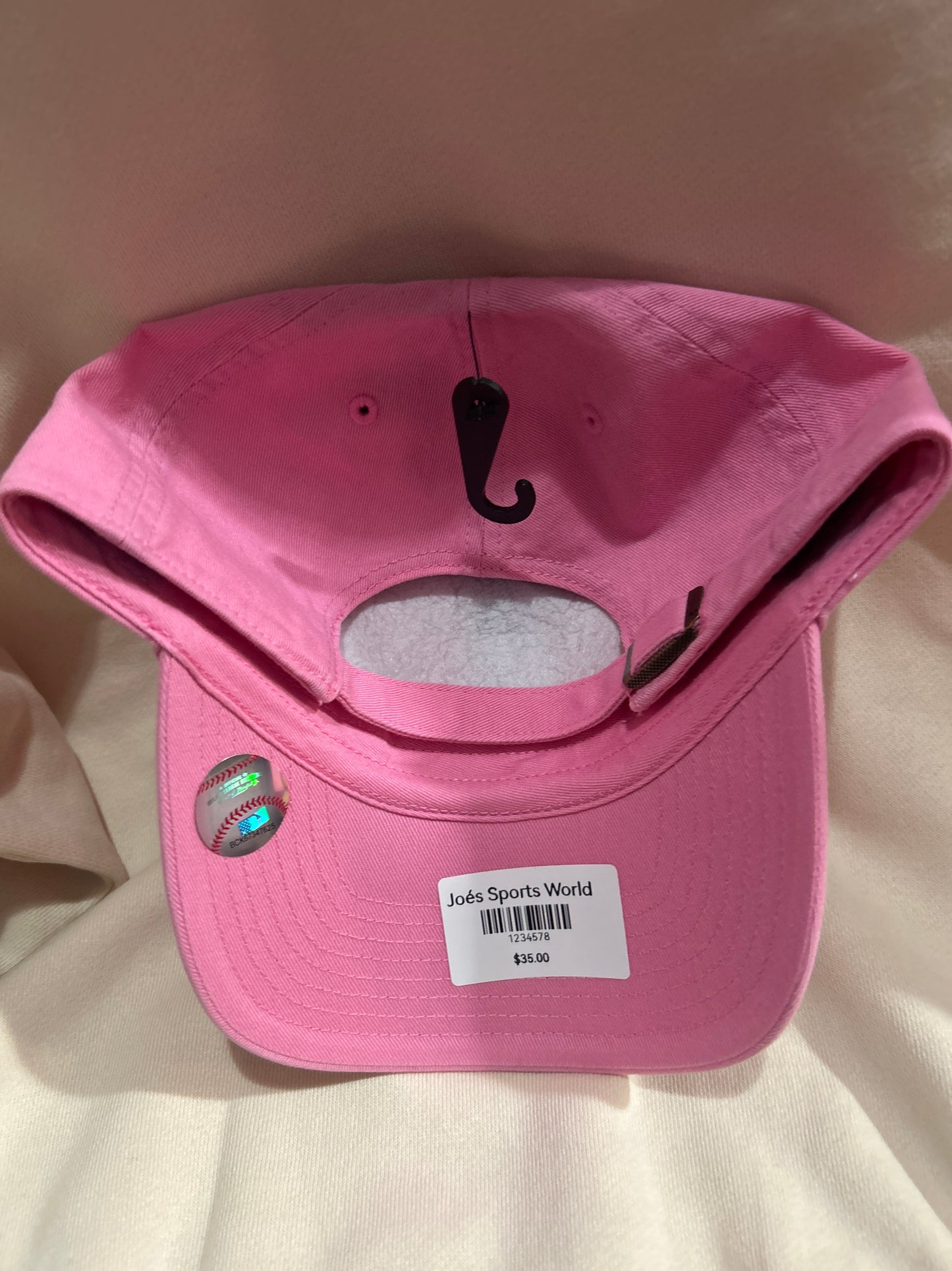 Los Angeles Dodgers 47 Clean Up Adjustable Hat - Rose