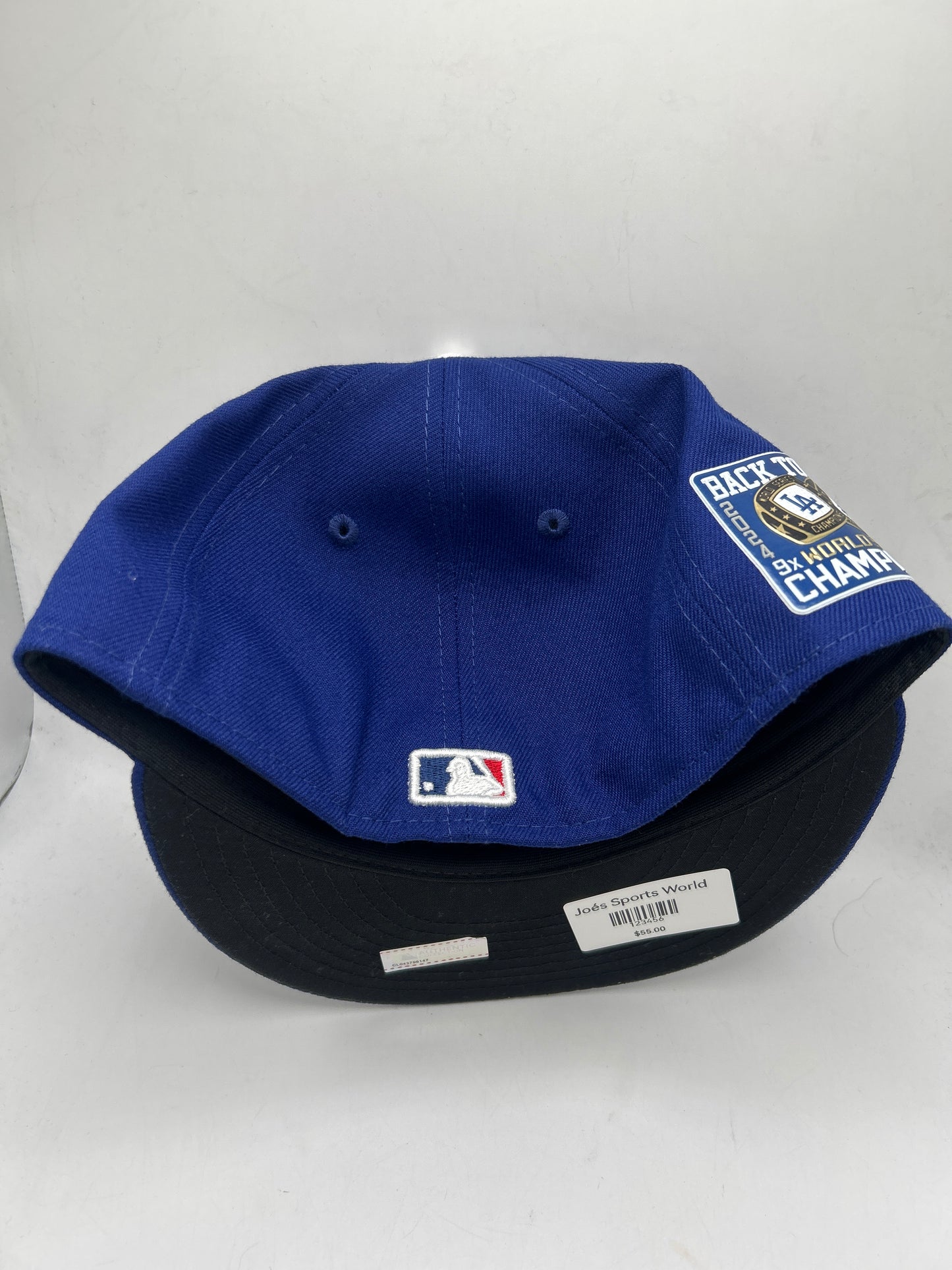 Los Angeles Dodgers New Era Back to Back 2024-2025 World Series Champions 59Fifty Fitted Hat