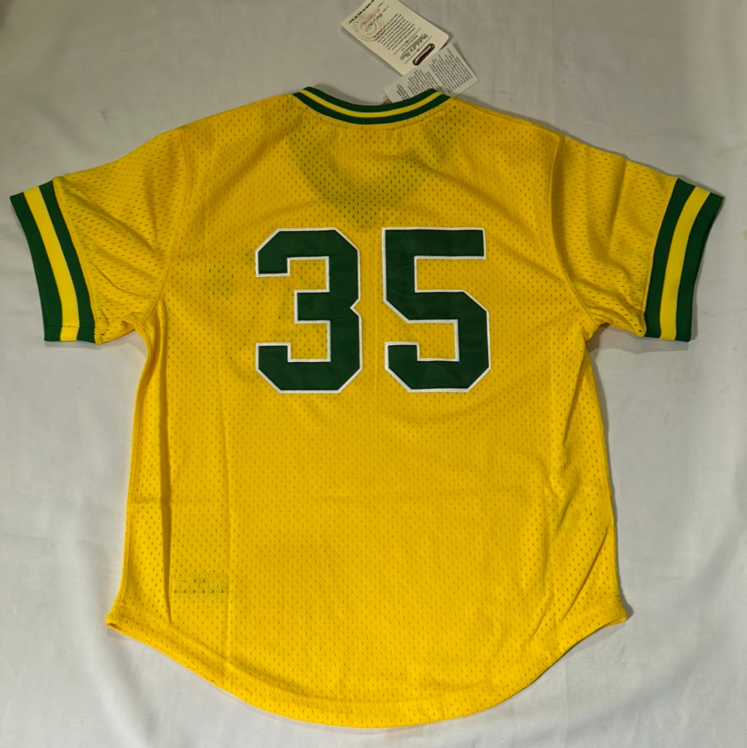 Oakland Athletics MLB Mitchell & Ness Nostalgia Co Authentic Men Jersey