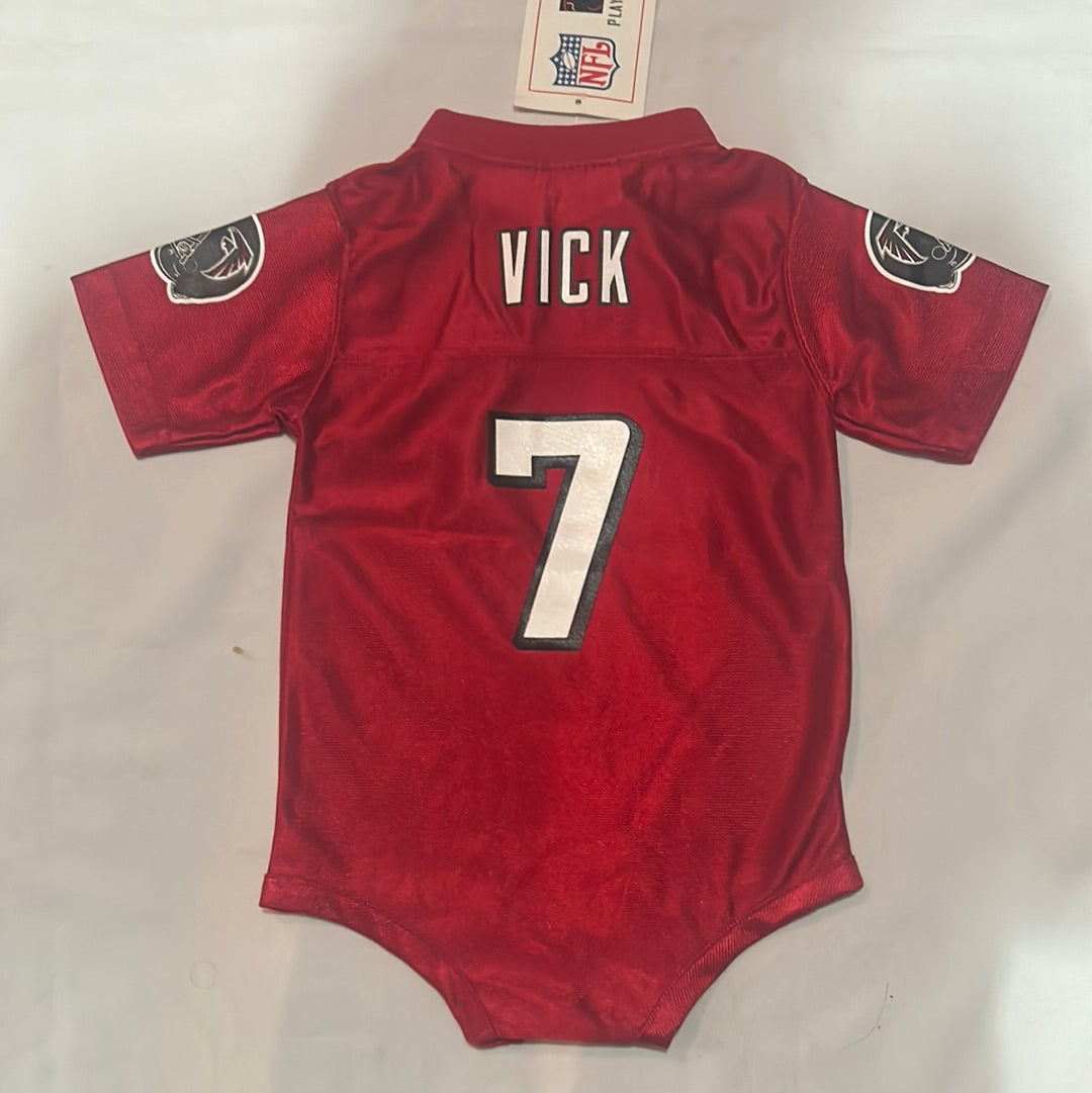 Atlanta Falcon NFL Players Reebok #7 Vick Infant Bodysuit