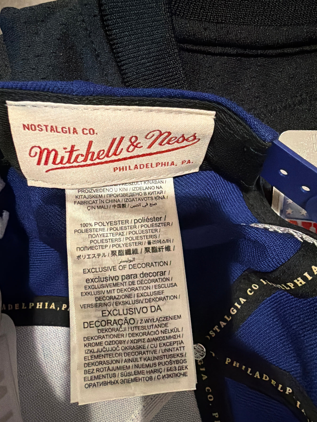 Los Angeles Dodgers MLB Mitchell And Ness #34 Fernando Valenzuela A-Frame Adjustable Hat