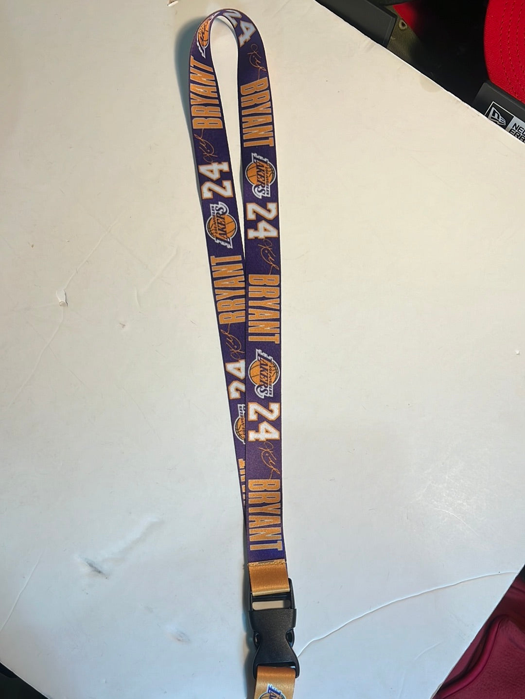 Los Angeles Lakers NBA Kobe Bryant Landyard - Gold and Purple