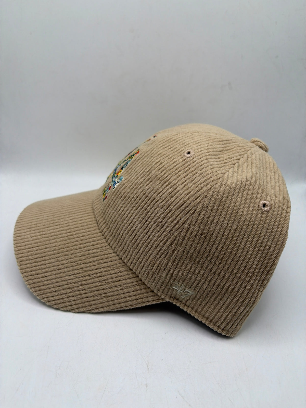 Los Angeles Dodgers MLB 47Clean Up Wildflower Corduroy Adjustable Hat