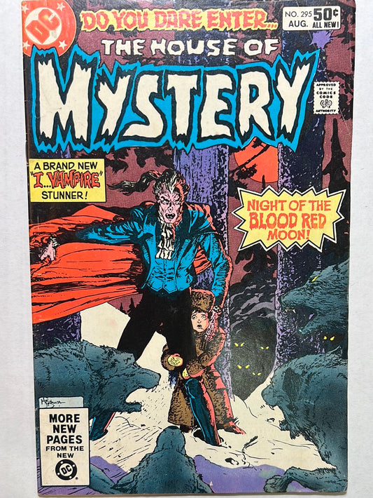 The House of Mystery by DC Comics “NIgor of the Blood Red Moon!” No. 295 Comic Books