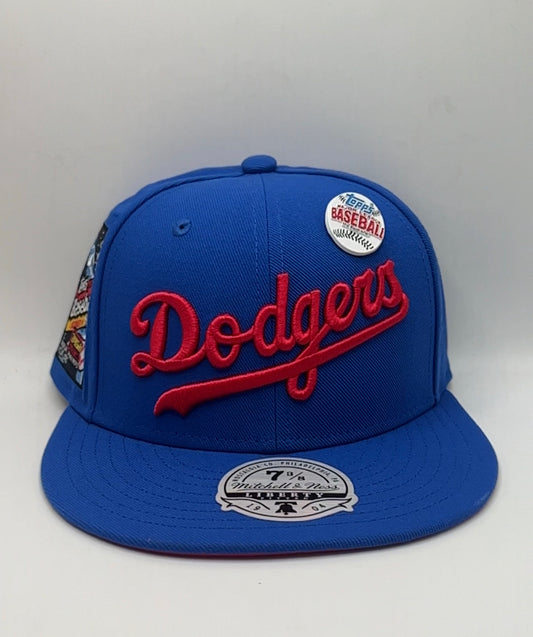 Los Angeles Dodgers MLB Mitchell & Ness Cooperstown Collection “Topps Baseball Series 1993” Patch Fitted Hat