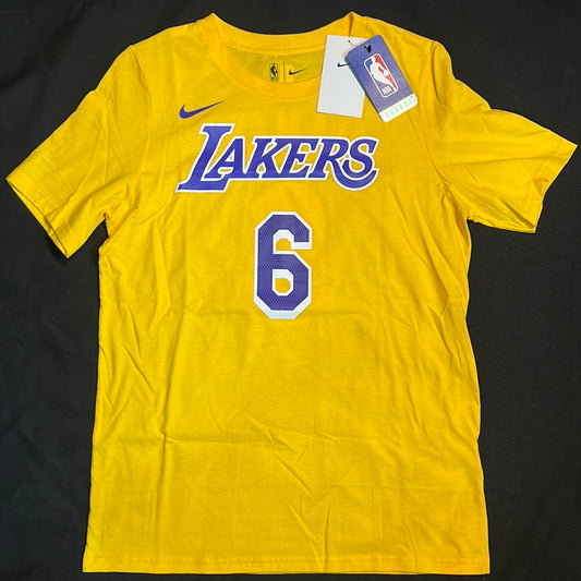 Los Angeles Lakers NBA #6 James The Nike Tee Youth Tee