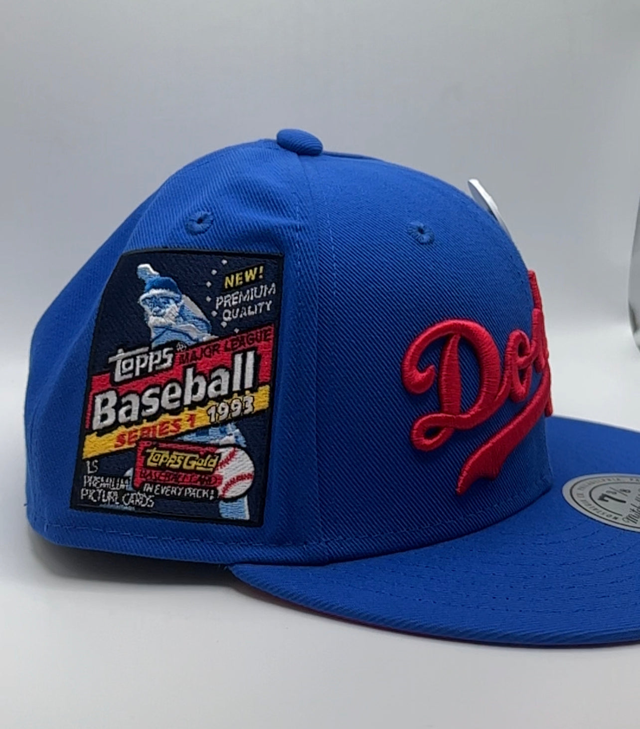 Los Angeles Dodgers MLB Mitchell & Ness Cooperstown Collection “Topps Baseball Series 1993” Patch Fitted Hat