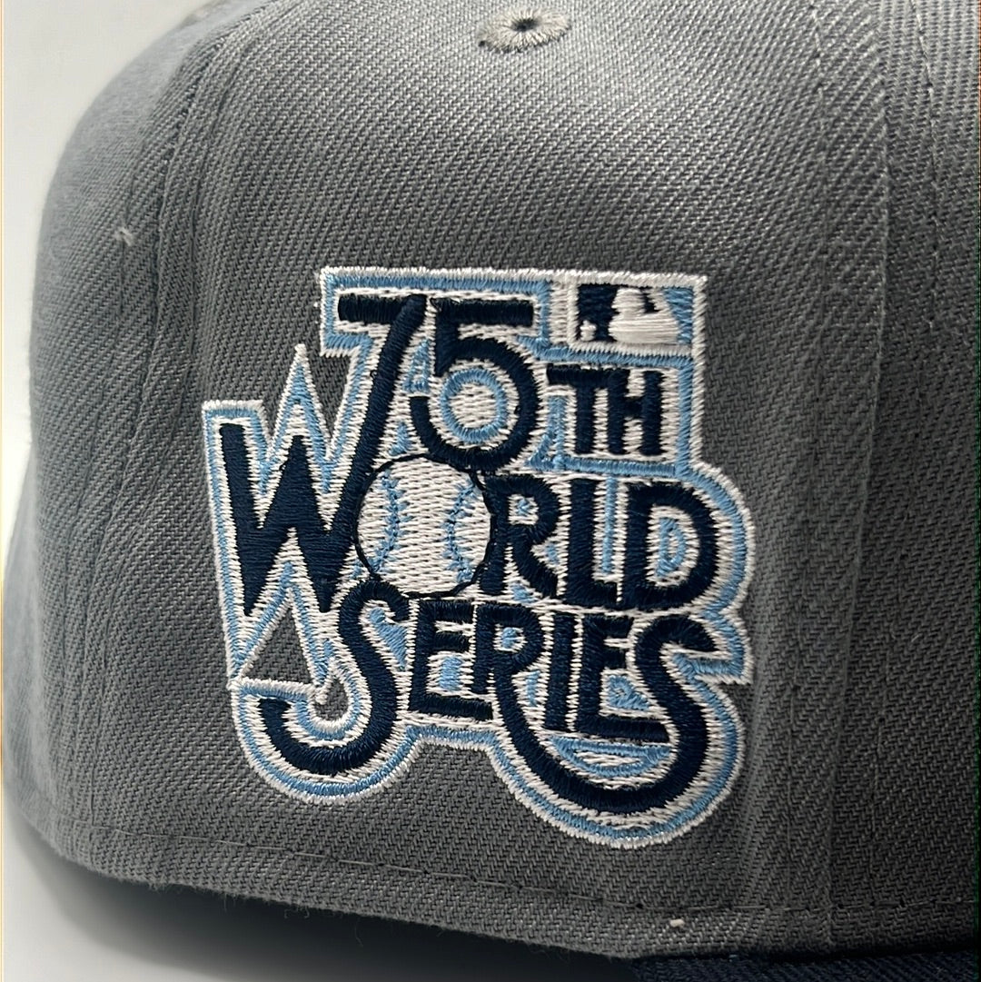 Los Angeles Dodgers MLB New Era 59Fifty 75th World Series Side Patch Fitted Hat