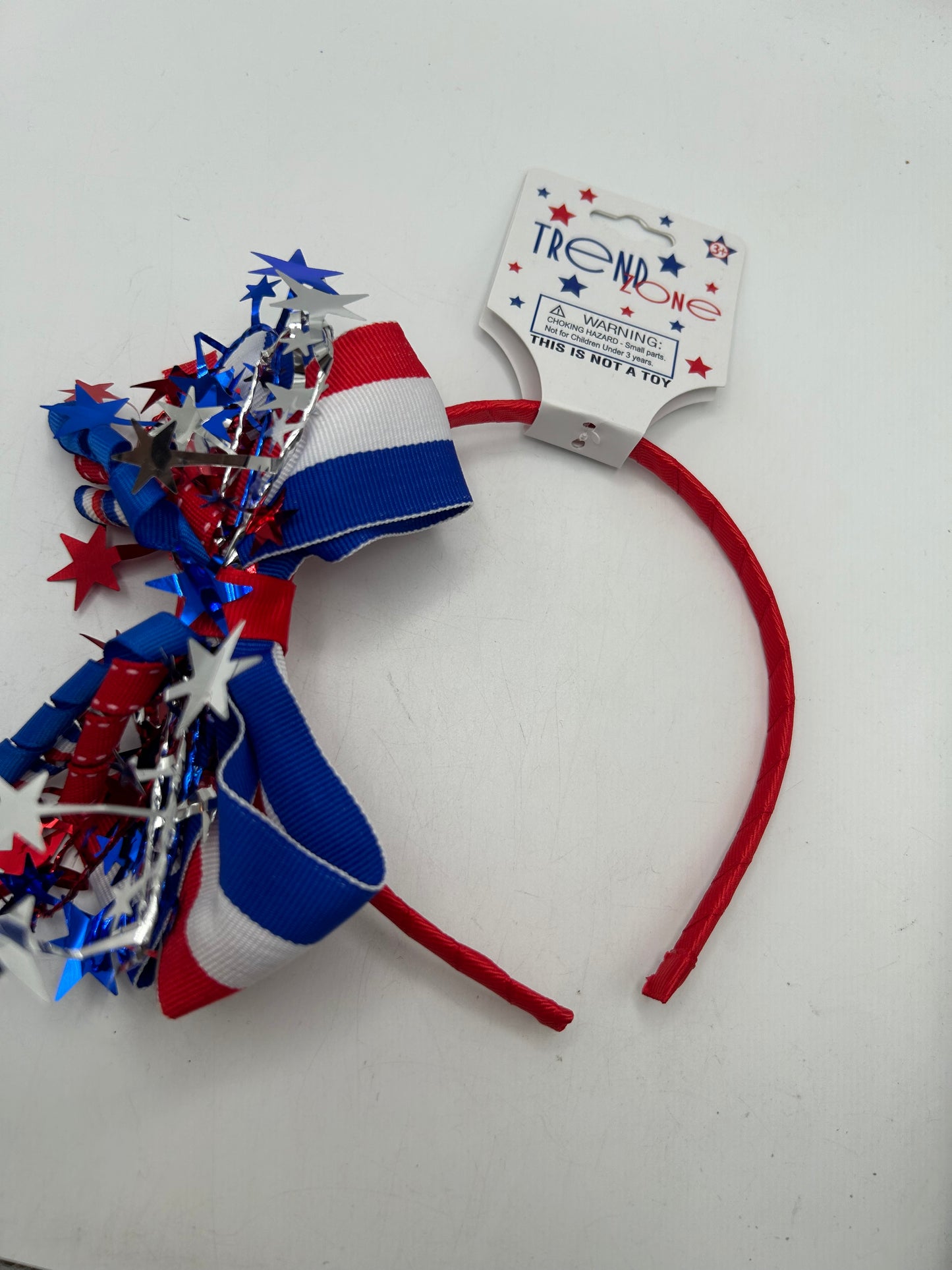 TrendZone USA Flag Colors Side-Bow  Headband