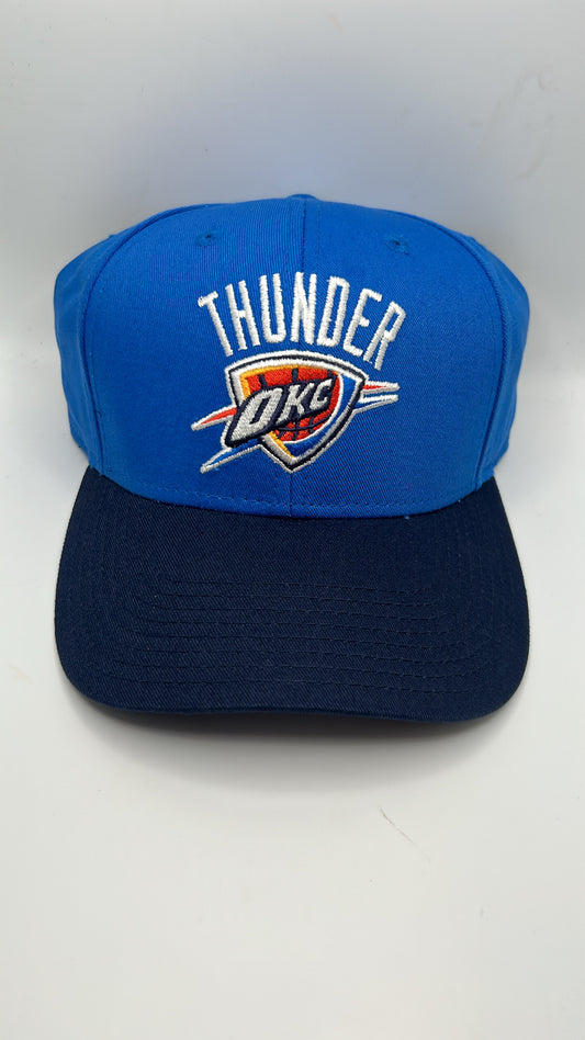 Oklahoma City Thunder OKC NBA Adidas Vintage Adjustable Hat