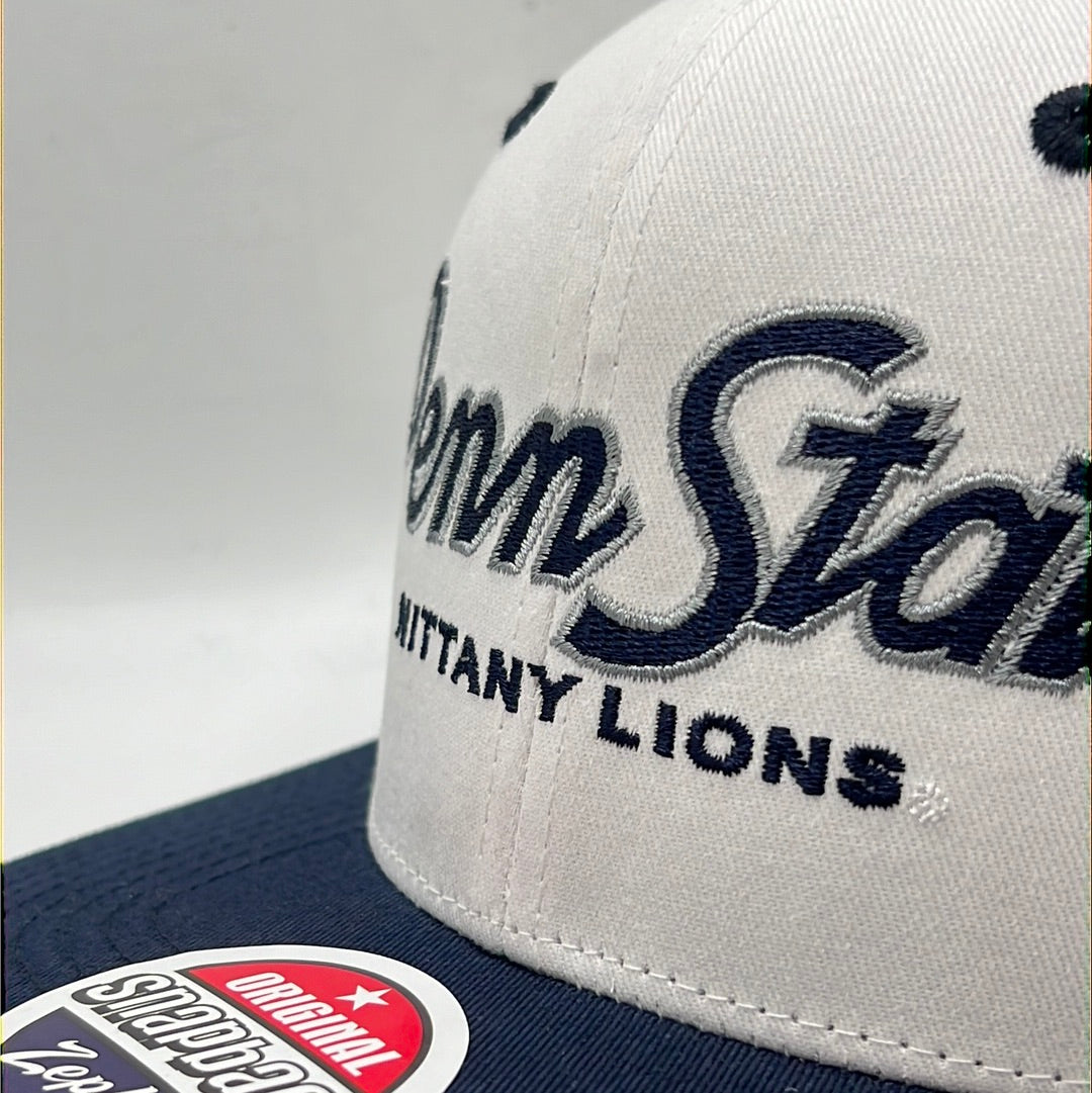 Vintage Penn State Nittany Lions Original Zephyr 2-Tone Snapback