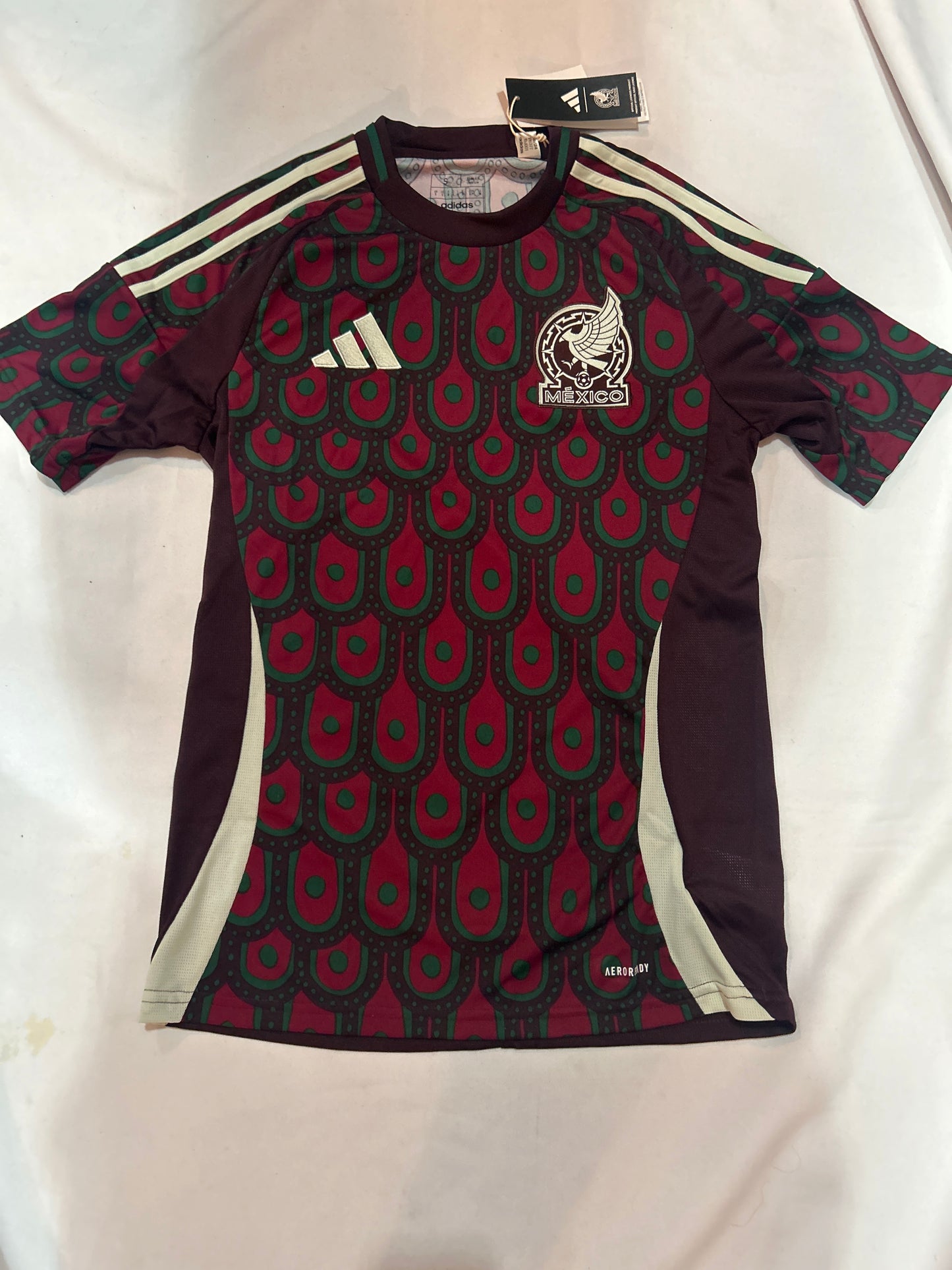 Mexico 2024 Adidas Home Replica Authentic Men's Jersey