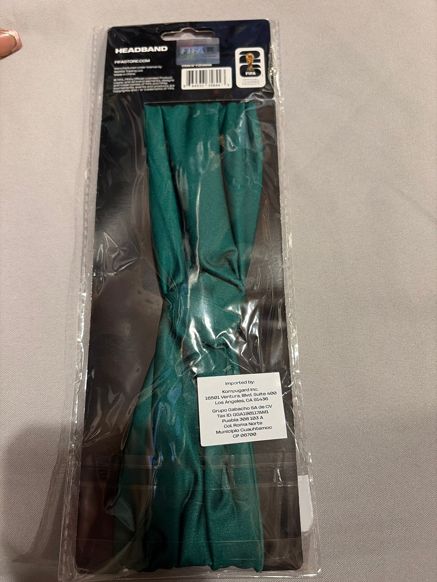Mexico Official License World Cup 2026 Headband
