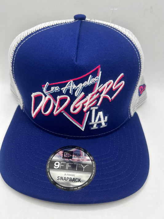Los Angeles Dodgers MLB New Era GLOW-IN-THE-DARK A-Frame Snapback