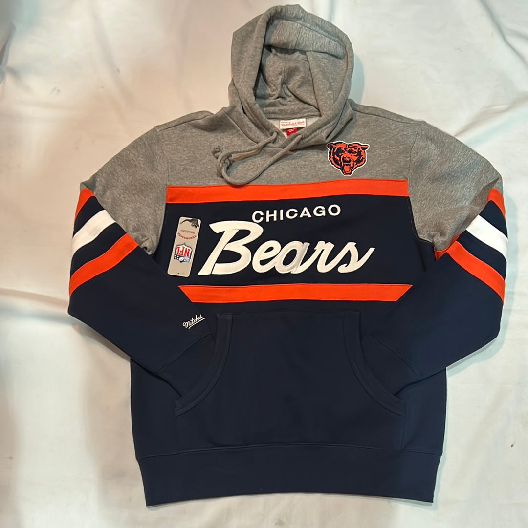 Chicago Bears NFL Mitchell Ness Head Coach Hoodie Men