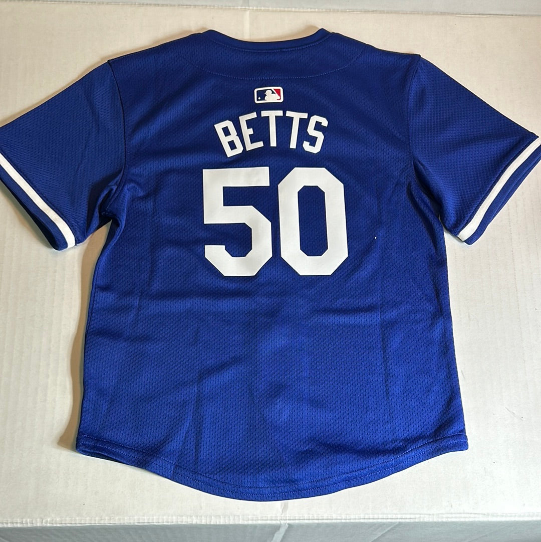 Los Angeles Dodgers MLB Nike Genuine Merchandise #50 Betts Toddler Jersey