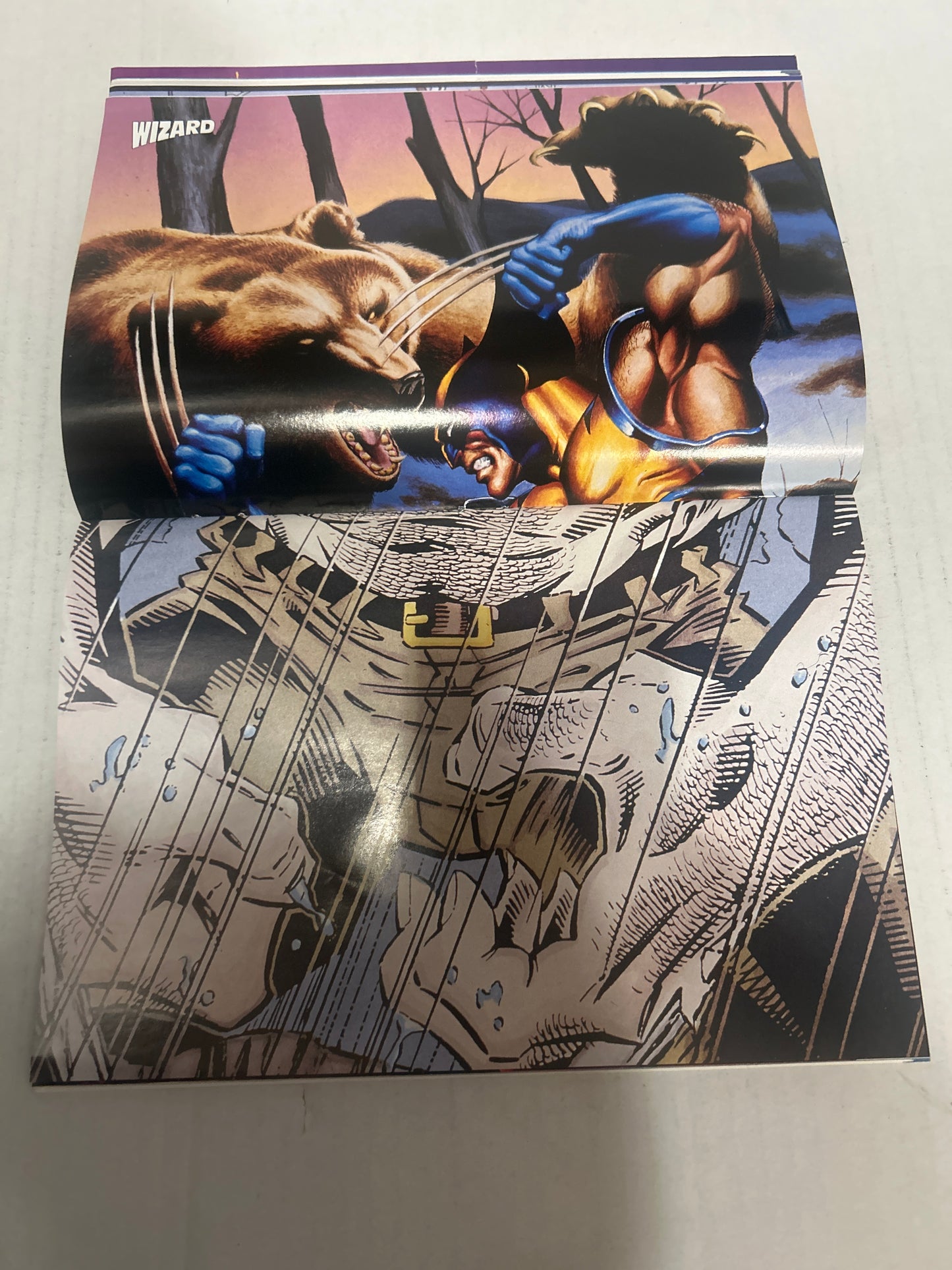 Wizard Tribute Edition Wolverine A Wizard Special Publication Comics Book with Authentic Poster