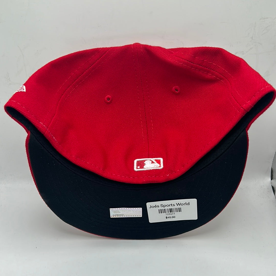 Anaheim Angels MLB 59Fifty New Era 2022 MOB City Connect Rouge Fitted Hat