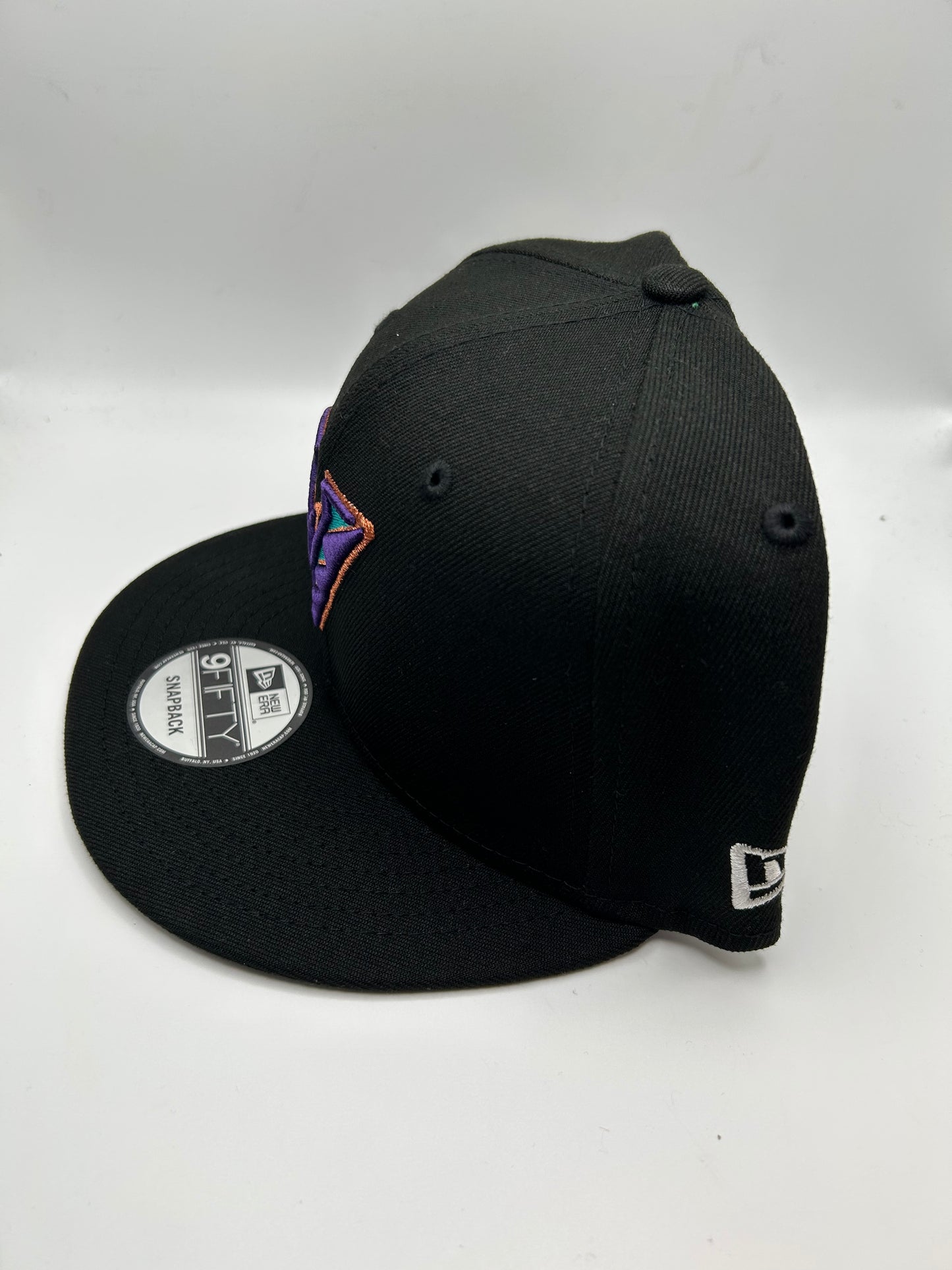 Arizona Dimondbacks MLB New Era 9Fifty World Series 2001 Black Snapbacks