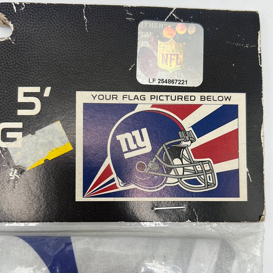 New York Giants NFL 3”X5” Banner Flag