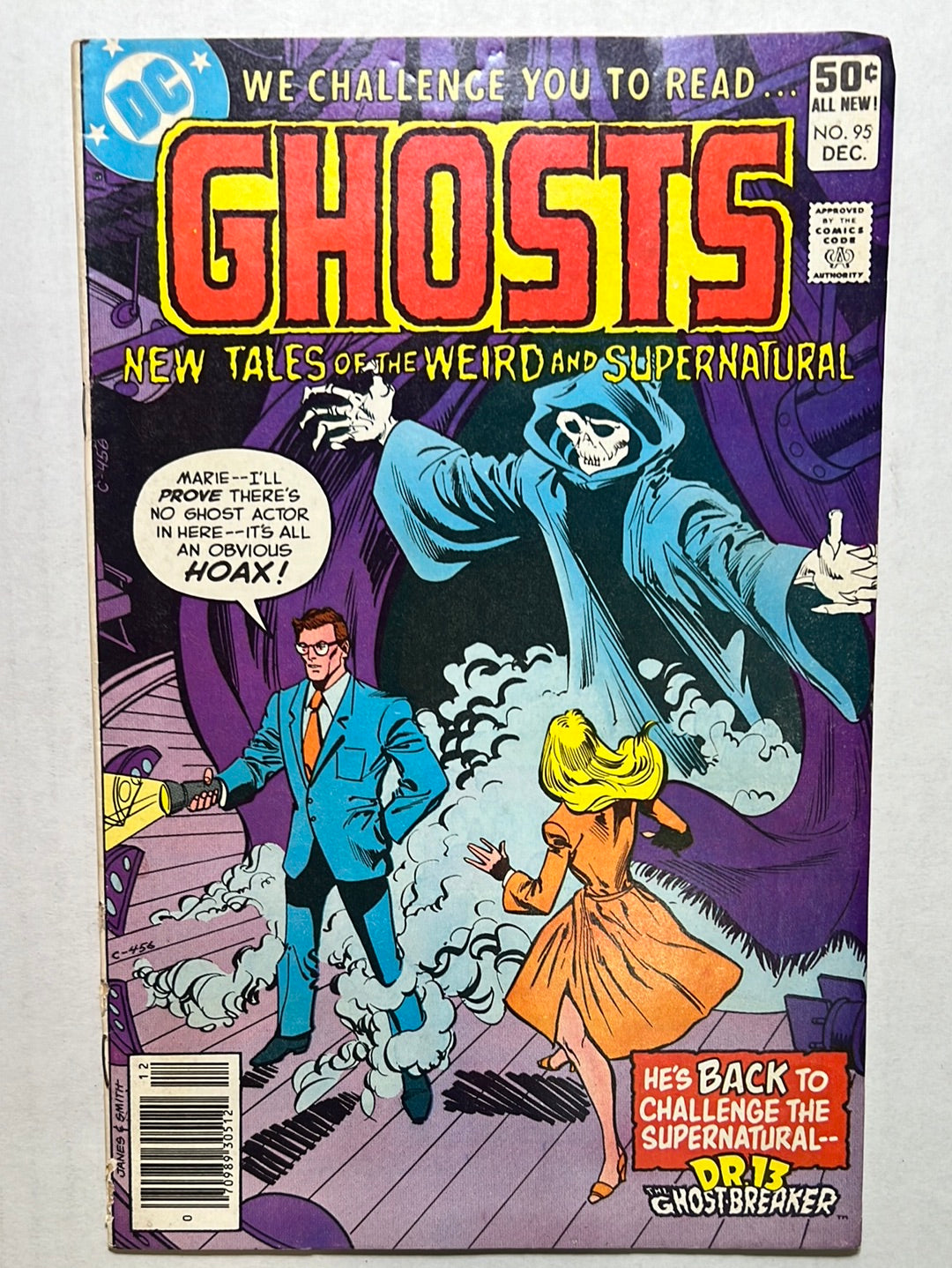 Ghosts by DC Comics “New Tales of the Weird and Supernatural” No.95 Comic Book