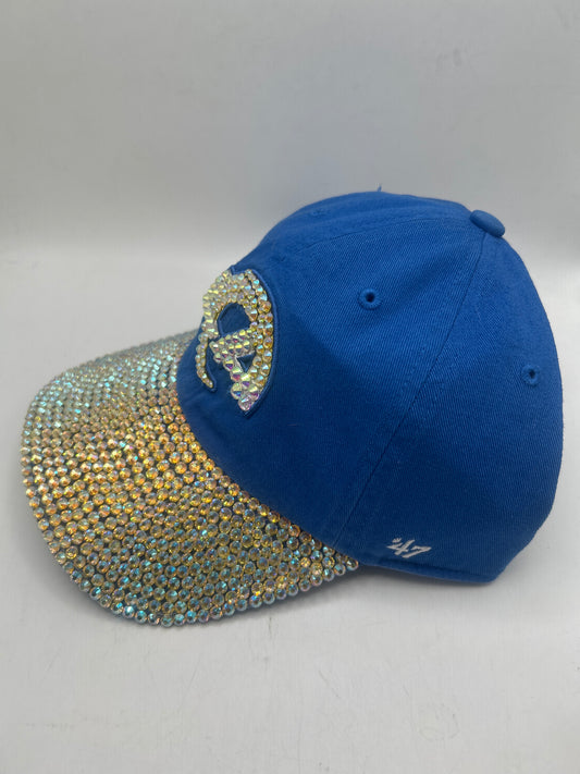 Los Angeles Rams NFL 47CleanUp Bedazzled Adjustable Hat