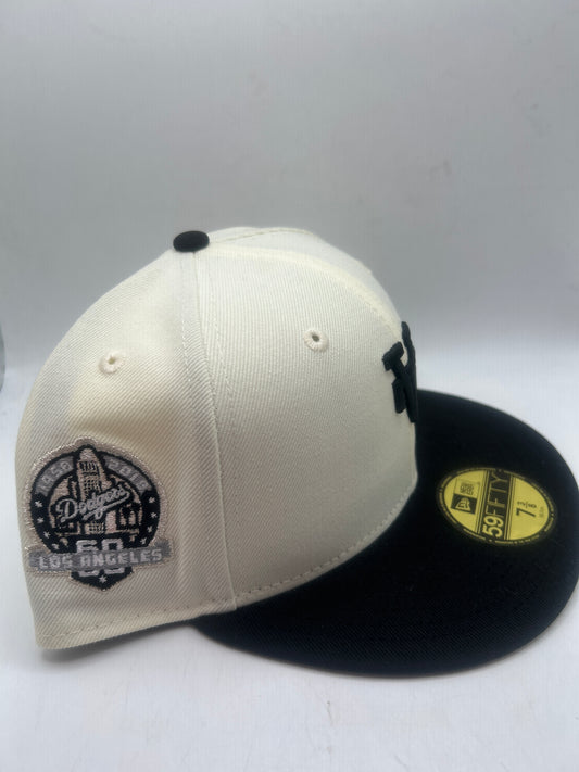 Los Angeles Dodgers MLB 1958-2018 60 Anniversary 59Fifty Fitted Hat