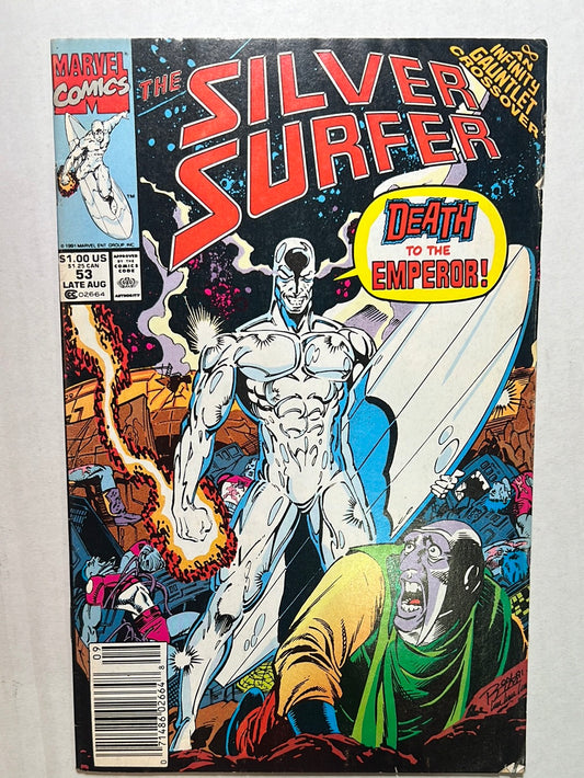 The Silver Surfer by Marvel Comics Group “Death to the Emperor!” Comic Book