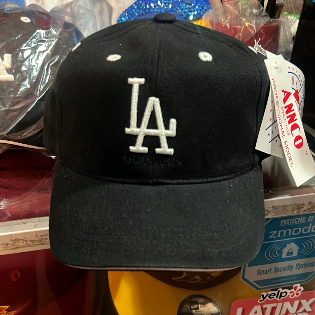 Los Angeles Dodgers MLB Genuine Merchandise Ann Co BlackWhite Kids Adjustable Hat