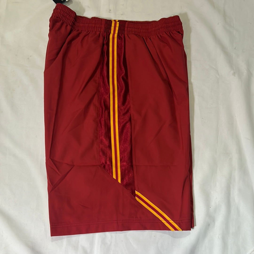 USC Trojans Nike Dri-Fit Cardinal/Gold Sating Side Insert Shorts