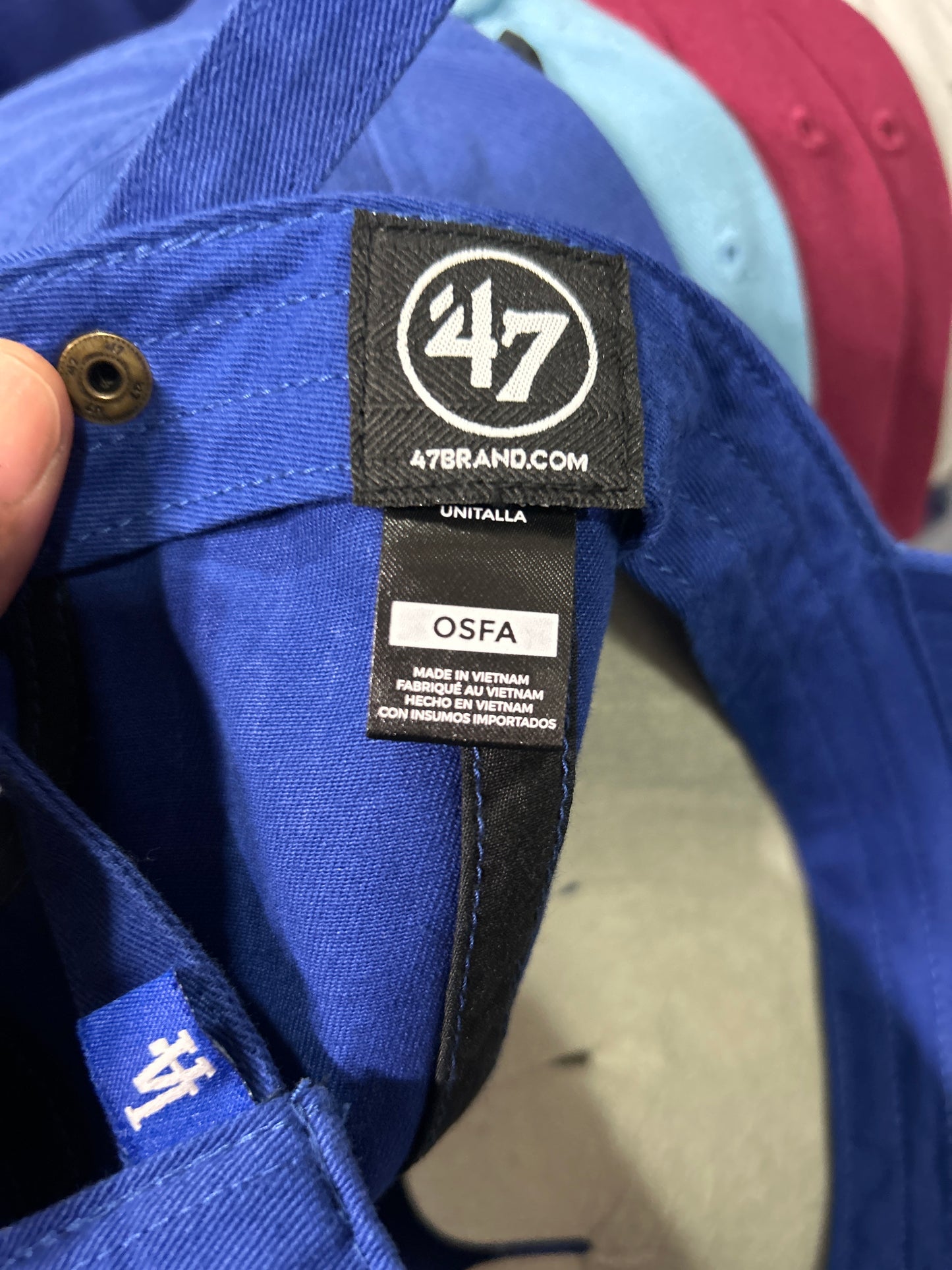 Los Angeles Dodgers MLB 47CleanUp Kershaw Adjustable Hat