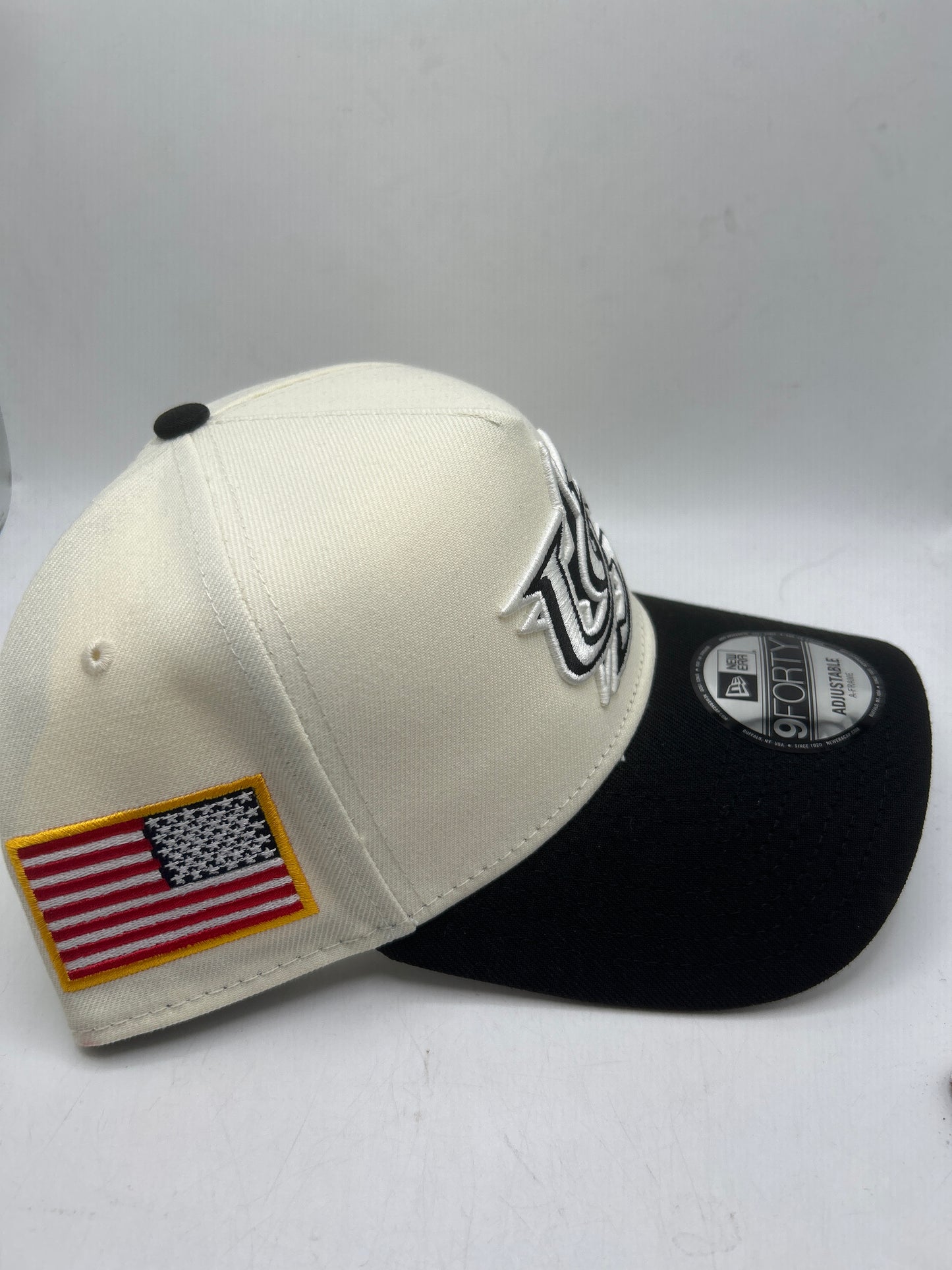 USA 2026 World Series Baseball Classic White/Black New Era 9Forty A-Frame Adjustable Hat