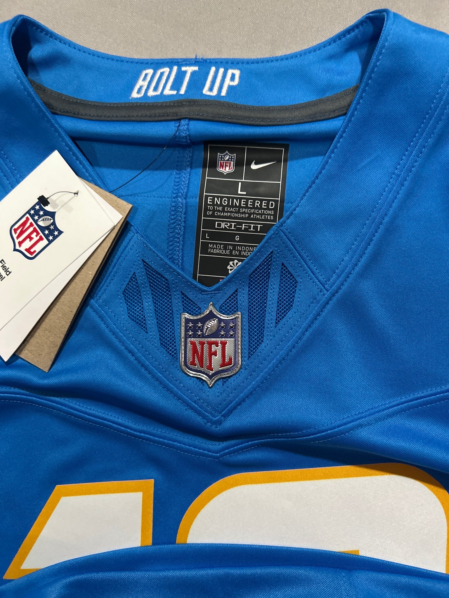 Los Angeles Chargers NFL Nike #10 Herbert Nike Vapor Jersey for Men