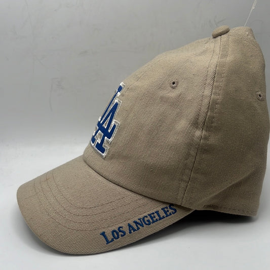 Vintage Los Angeles Dodgers MLB Puma Genuine Merchandise Khaki Adjustable Hat