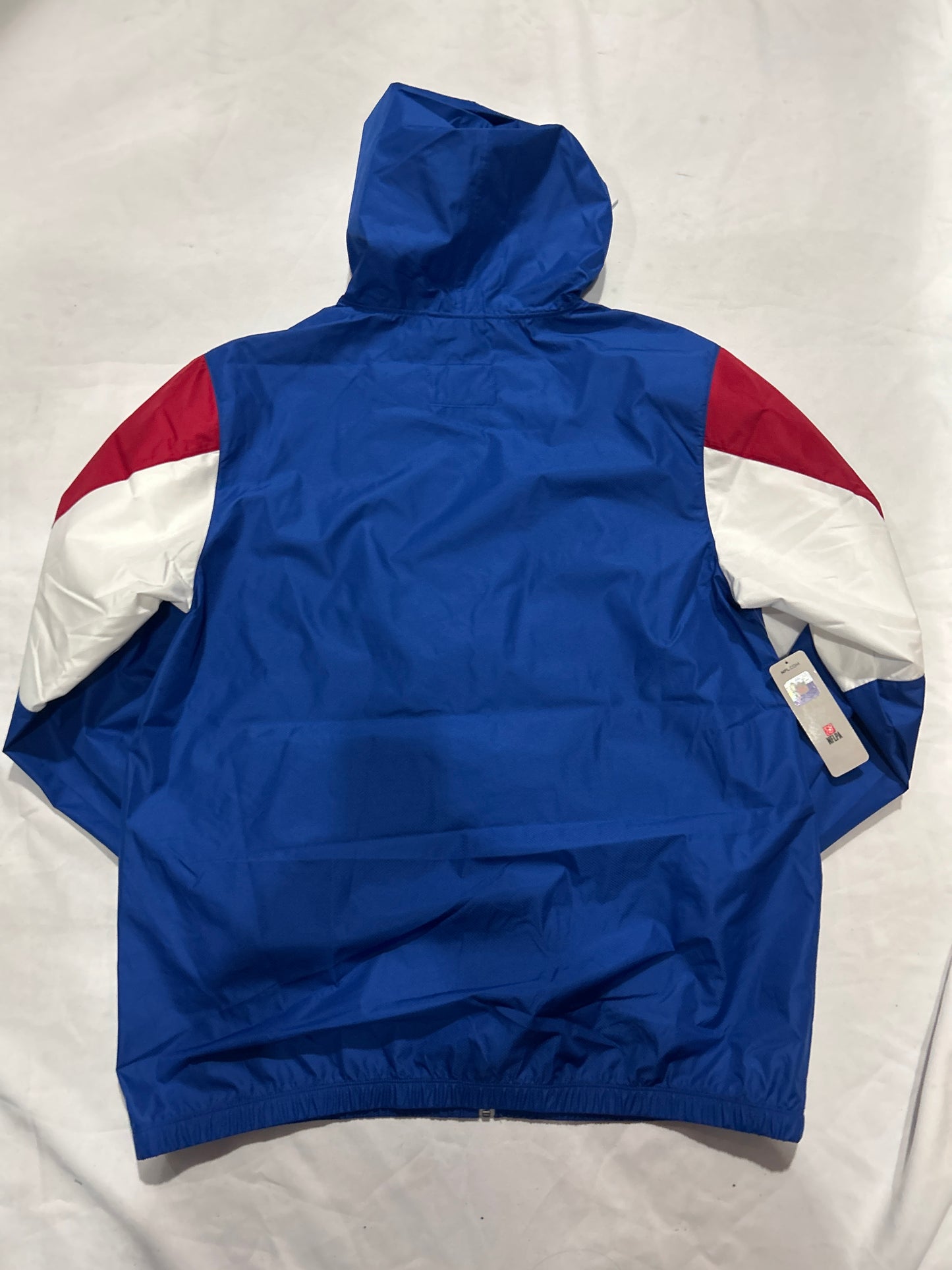 New England Patriots NFL Mitchell & Ness Throwbacks Full Zip Men Windbreaker