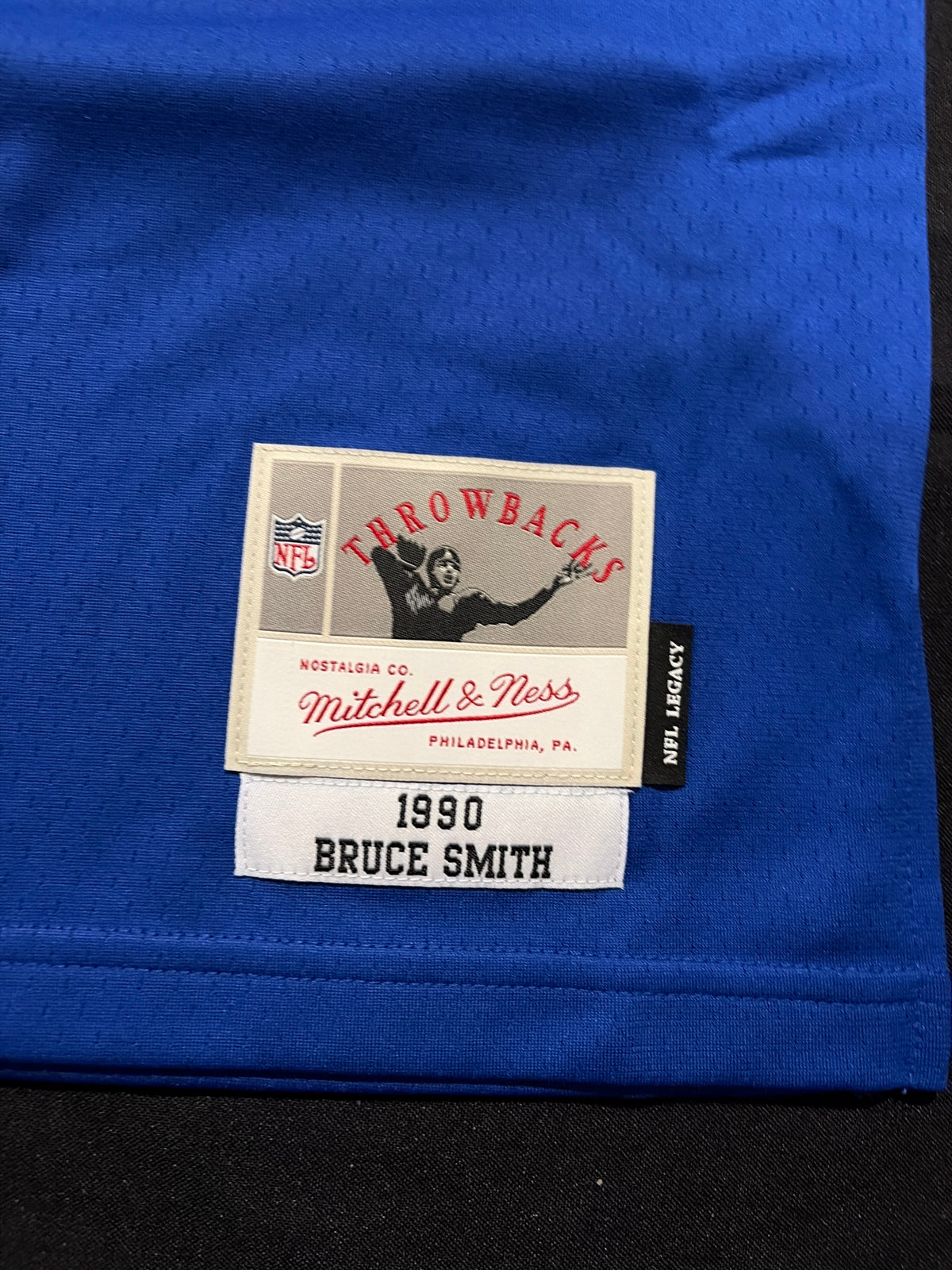 Buffalo Bills NFL Mitchell & Ness #78 BRUCE SMITH 1990 Men Legacy Throwbacks Jersey