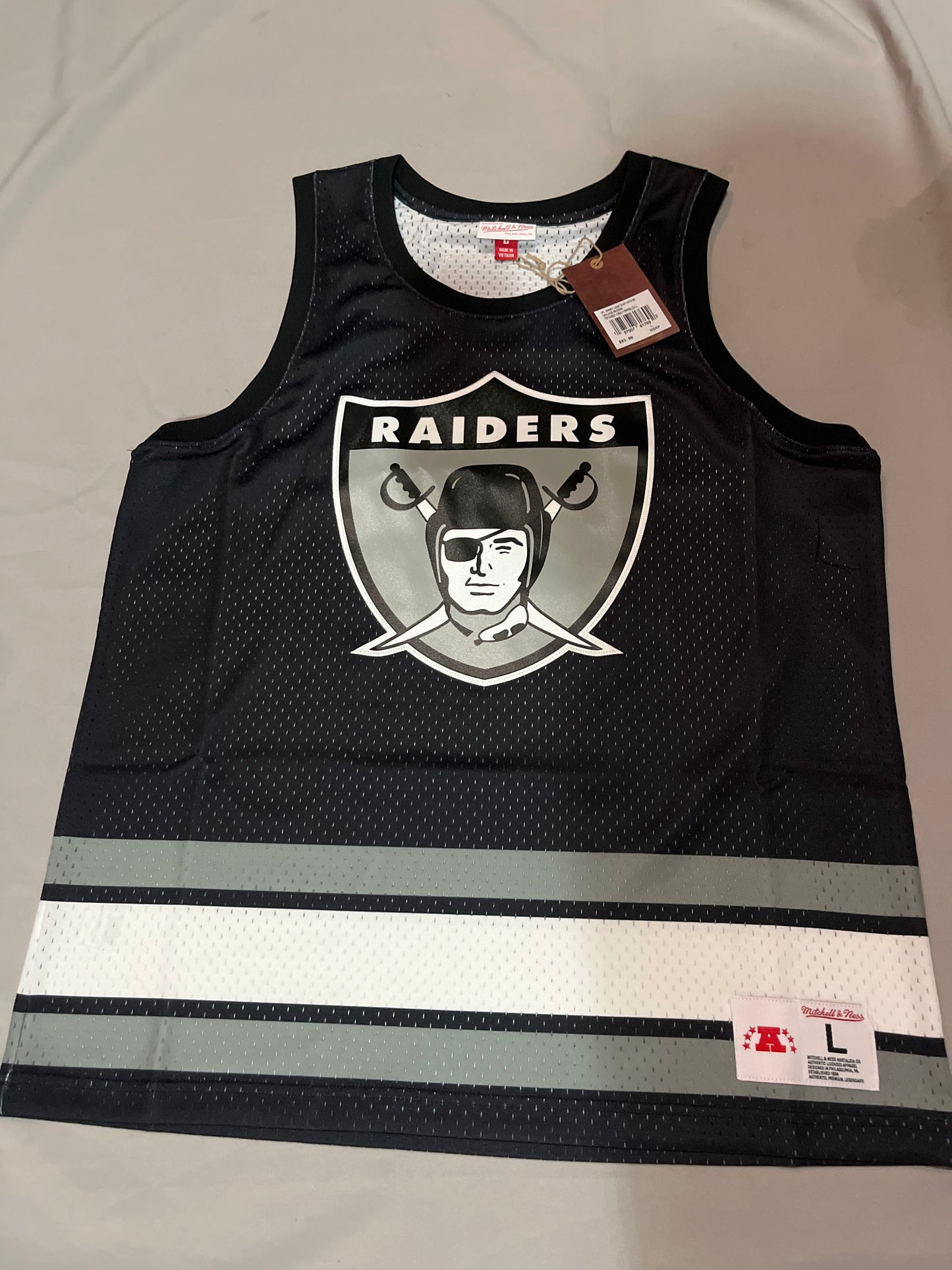 Las Vegas Raiders NFL Jersey Logo Tank Vintage